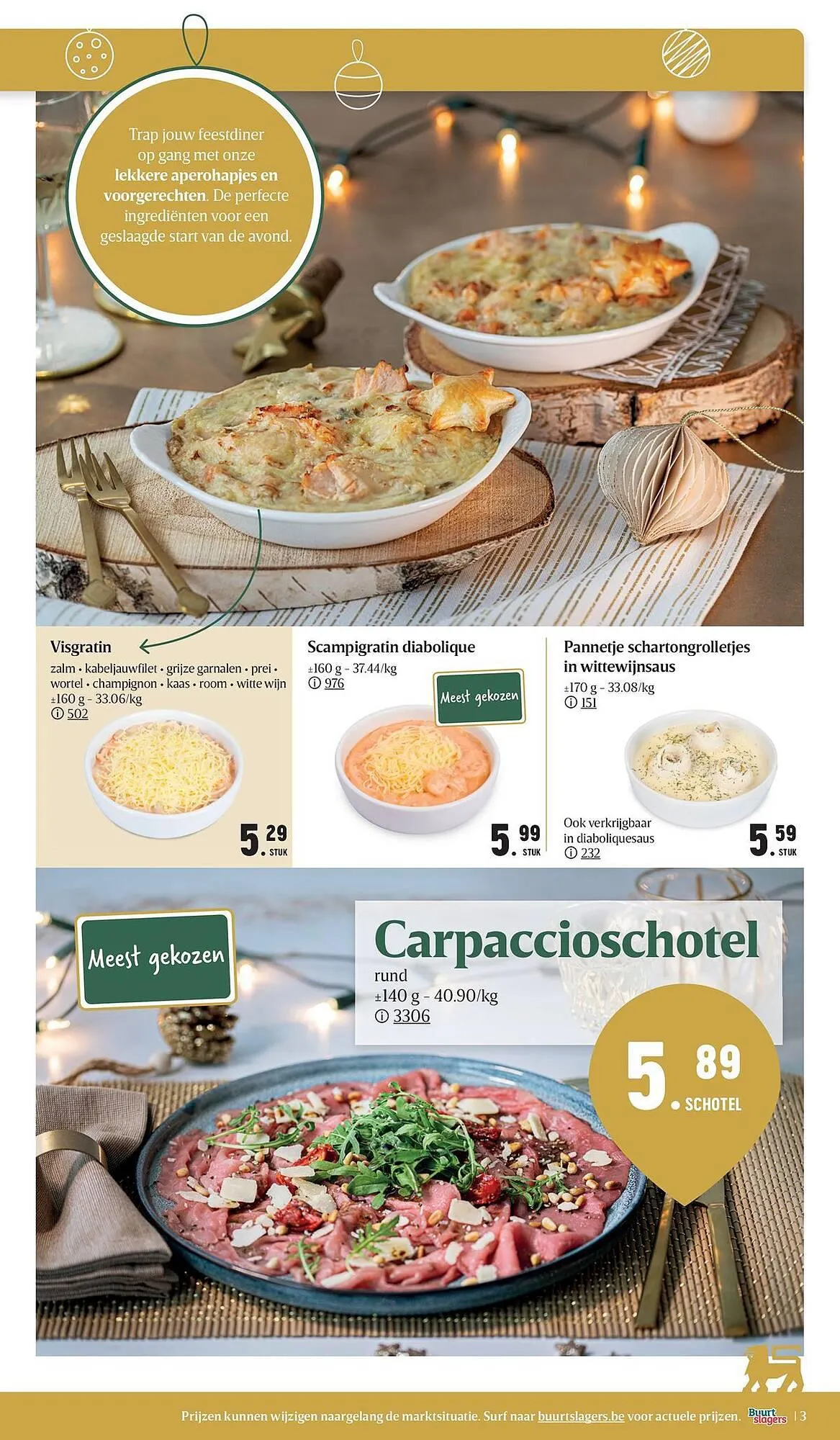 Buurtslagers folder van 23 november tot 4 januari 2024 - folder pagina 3