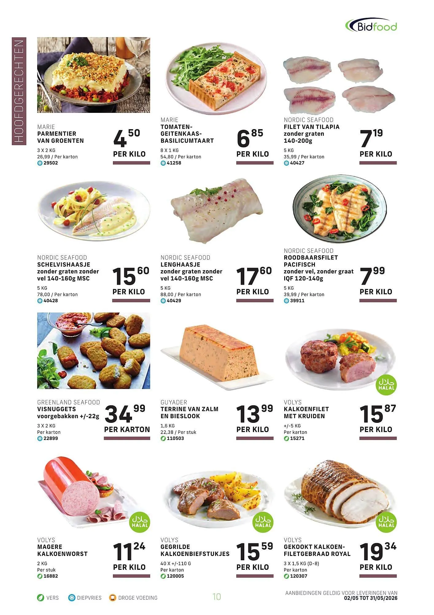 Bidfood folder van 2 mei tot 31 mei 2026 - folder pagina 10