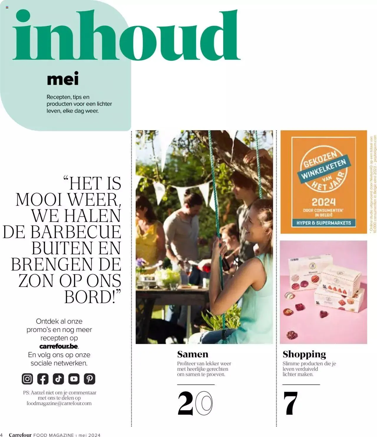 Carrefour Food Mag Lekkers voor mei van 31 mei tot 31 december 2024 - folder pagina 4