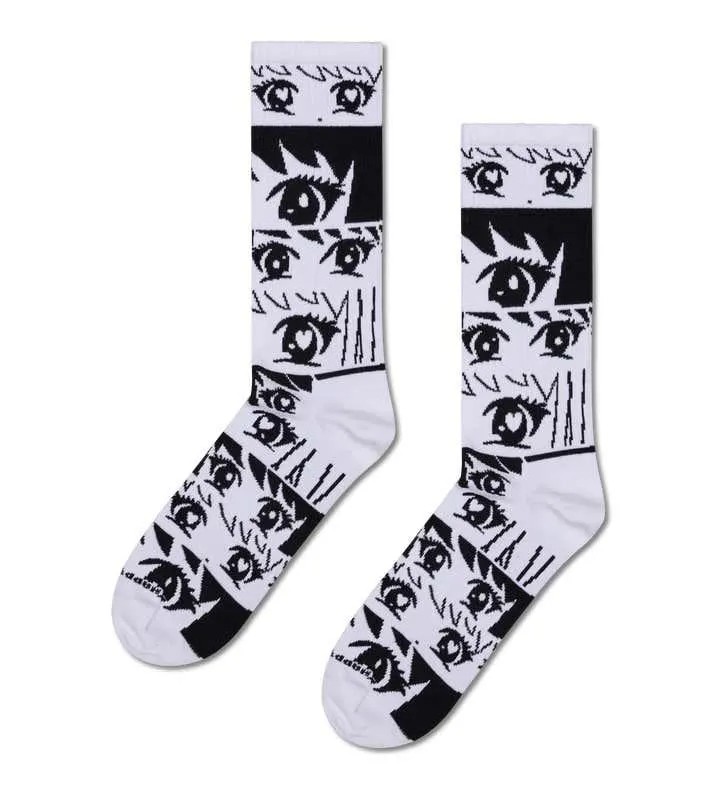Anime Stripes Sneaker Sock