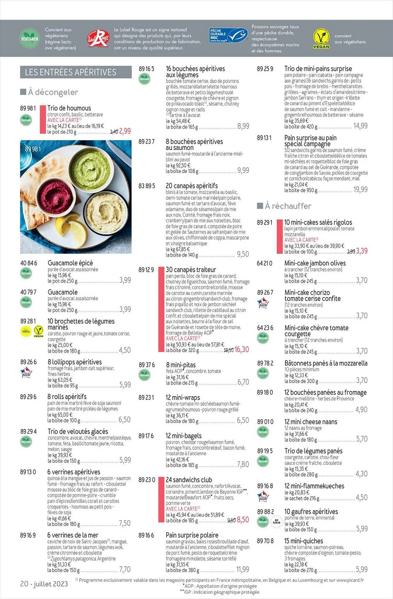 Picard folder van 3 juli tot 30 juli 2023 - folder pagina 20