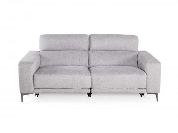 2,5-zit met 2 elektrische relaxen en USB-poort - Grijs