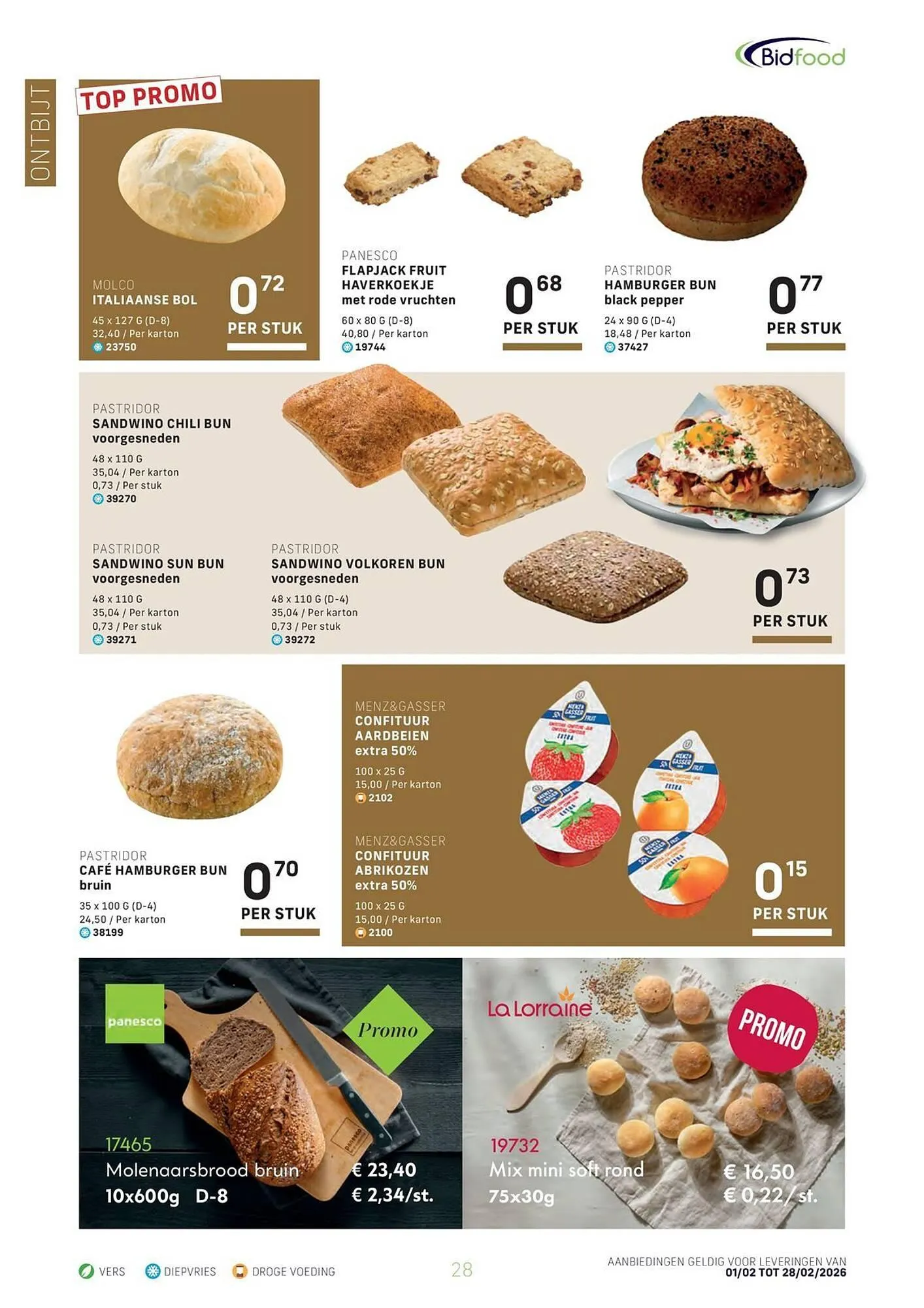 Bidfood folder van 2 februari tot 28 februari 2026 - folder pagina 28