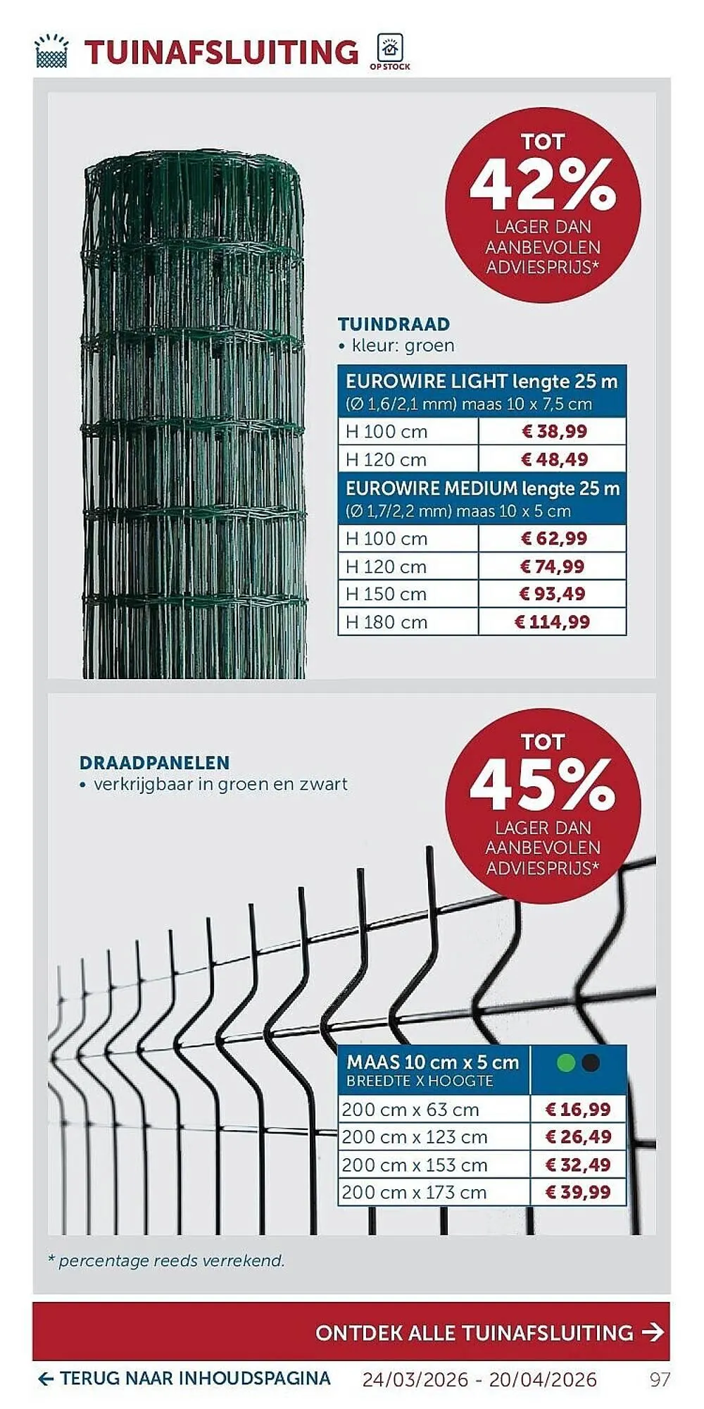 Zelfbouwmarkt folder van 24 maart tot 20 april 2026 - folder pagina 97