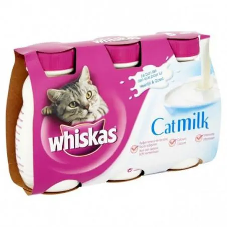 Whiskas Catmilk Lait Pour Chat 3 X 200 Ml