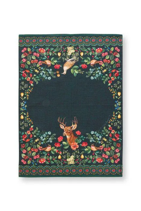 Tea towel Winter wonderland Deer