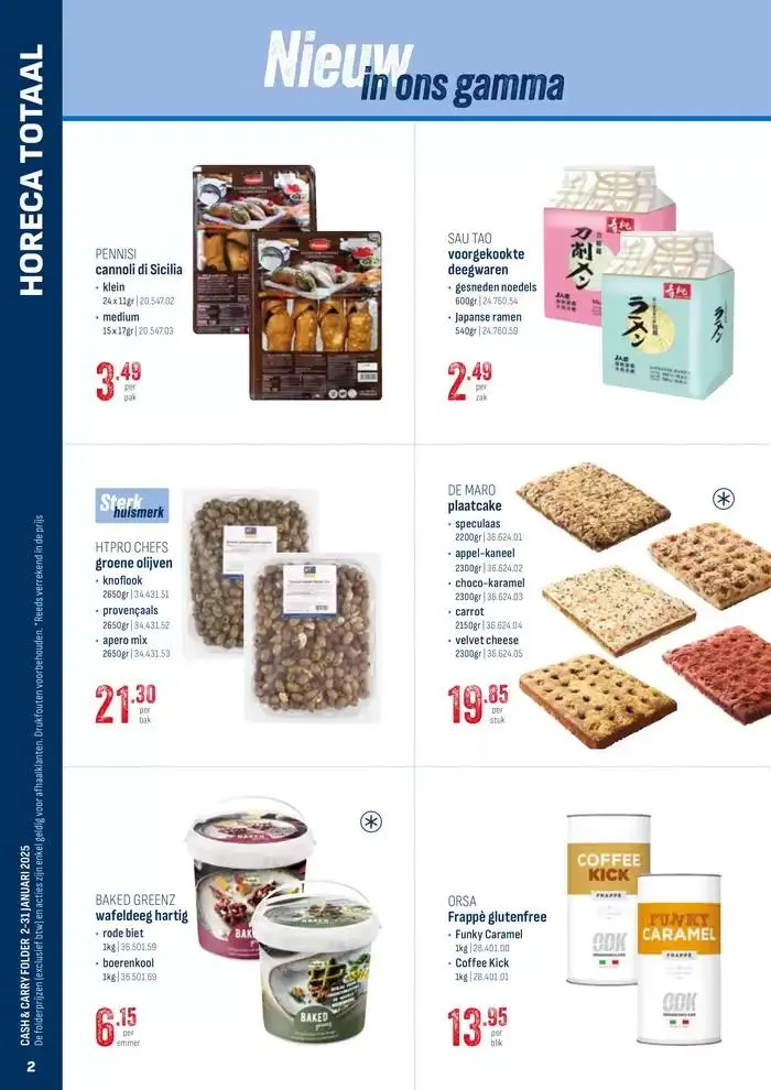 Cash & Carry Folder van 6 januari tot 31 januari 2025 - folder pagina 2