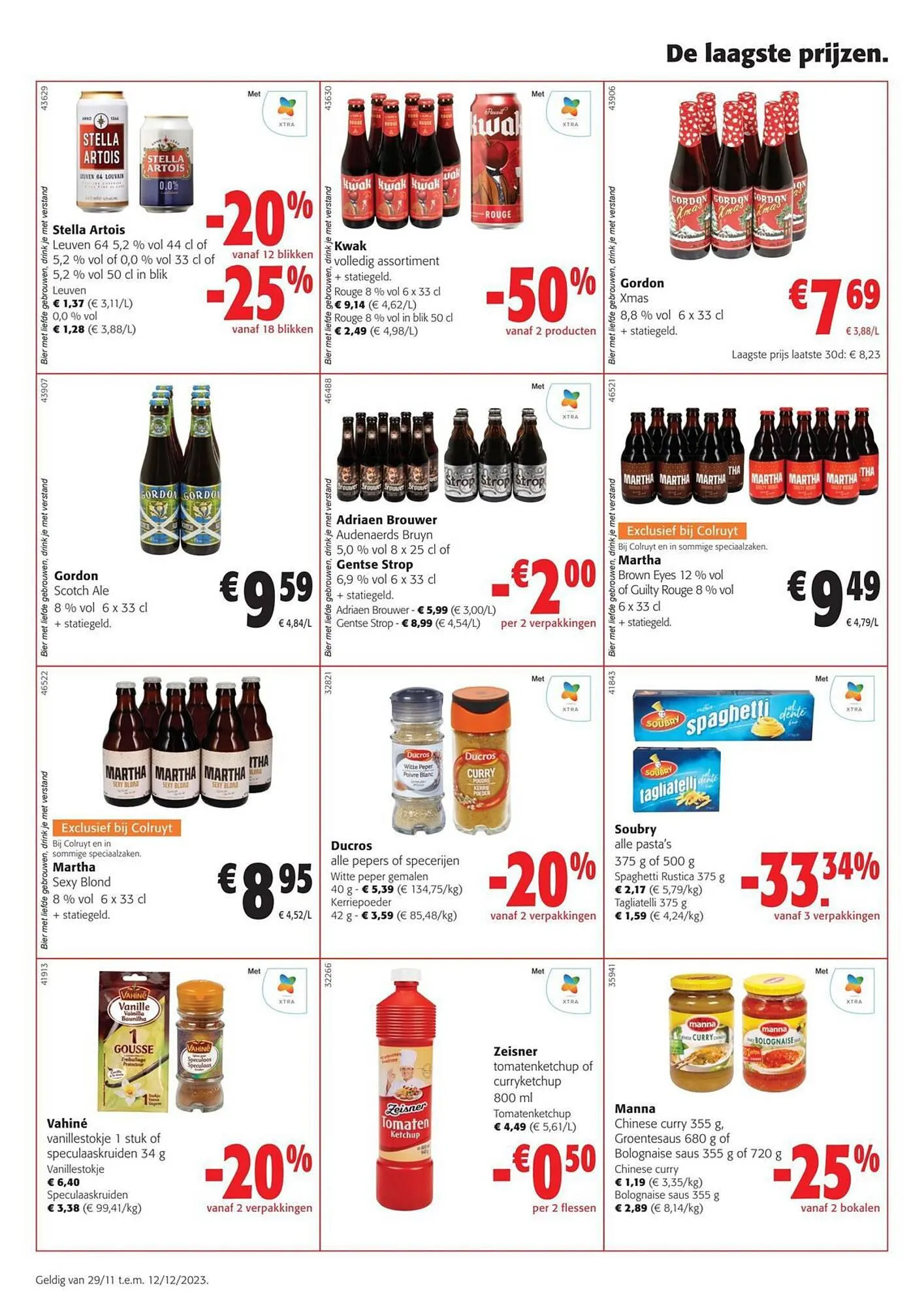 Colruyt folder van 30 november tot 12 december 2023 - folder pagina 3