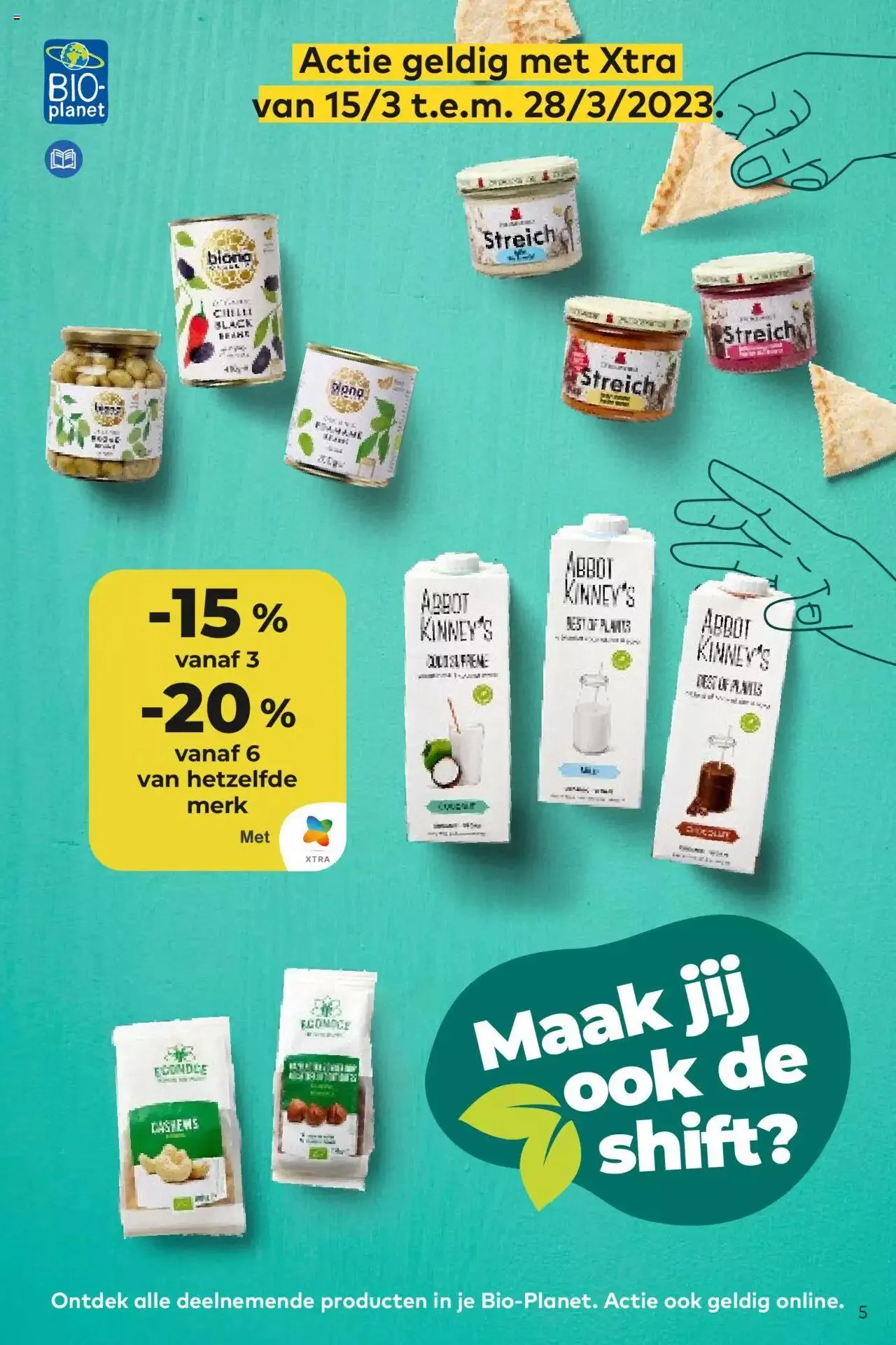 BioPlanet folder van 28 maart tot 31 december 2023 - folder pagina 5