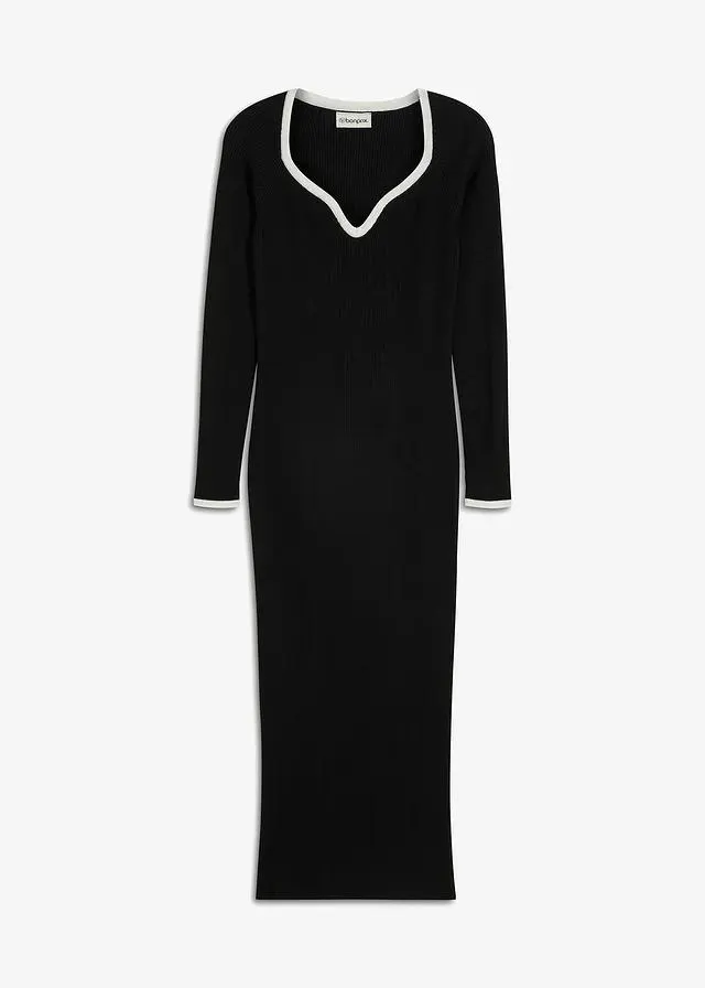 Robe près du corps en maille