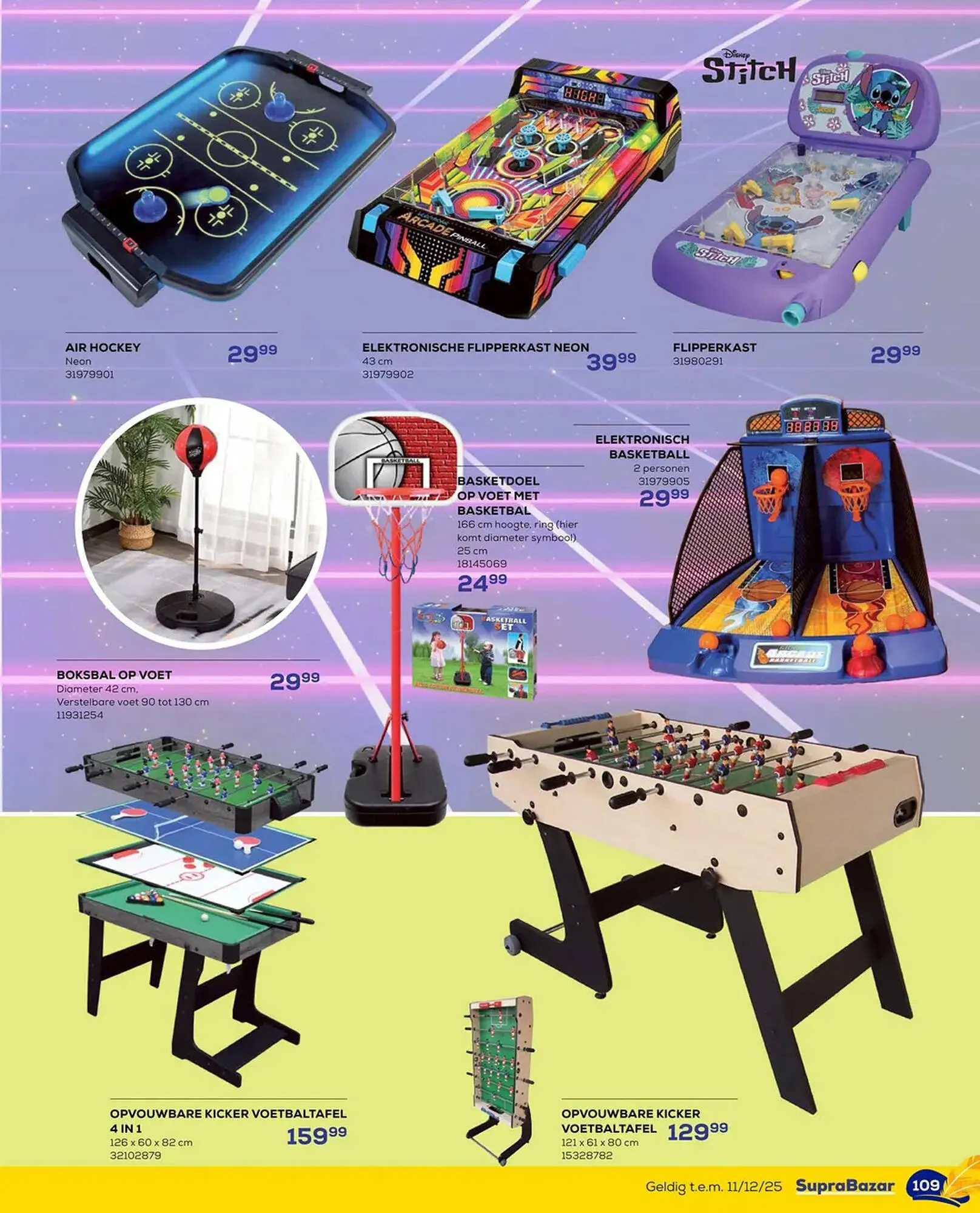Supra Bazar folder van 24 oktober tot 11 december 2025 - folder pagina 109