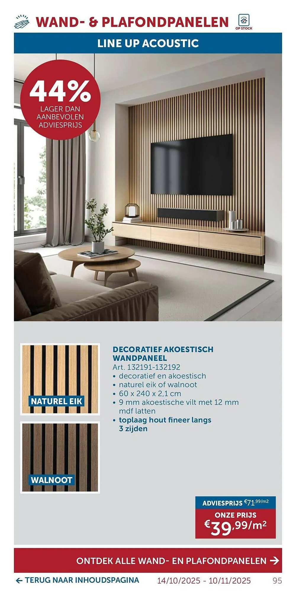 Zelfbouwmarkt folder van 14 oktober tot 10 november 2025 - folder pagina 95