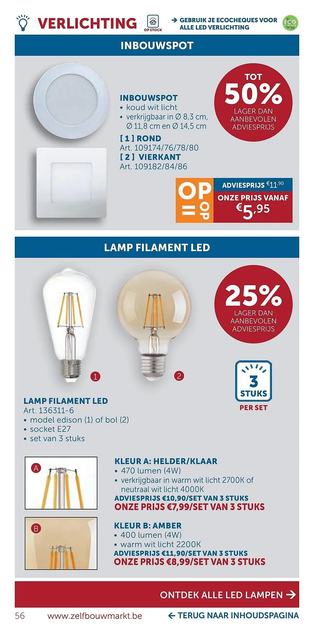 Zelfbouwmarkt folder van 20 januari tot 23 februari 2026 - folder pagina 56