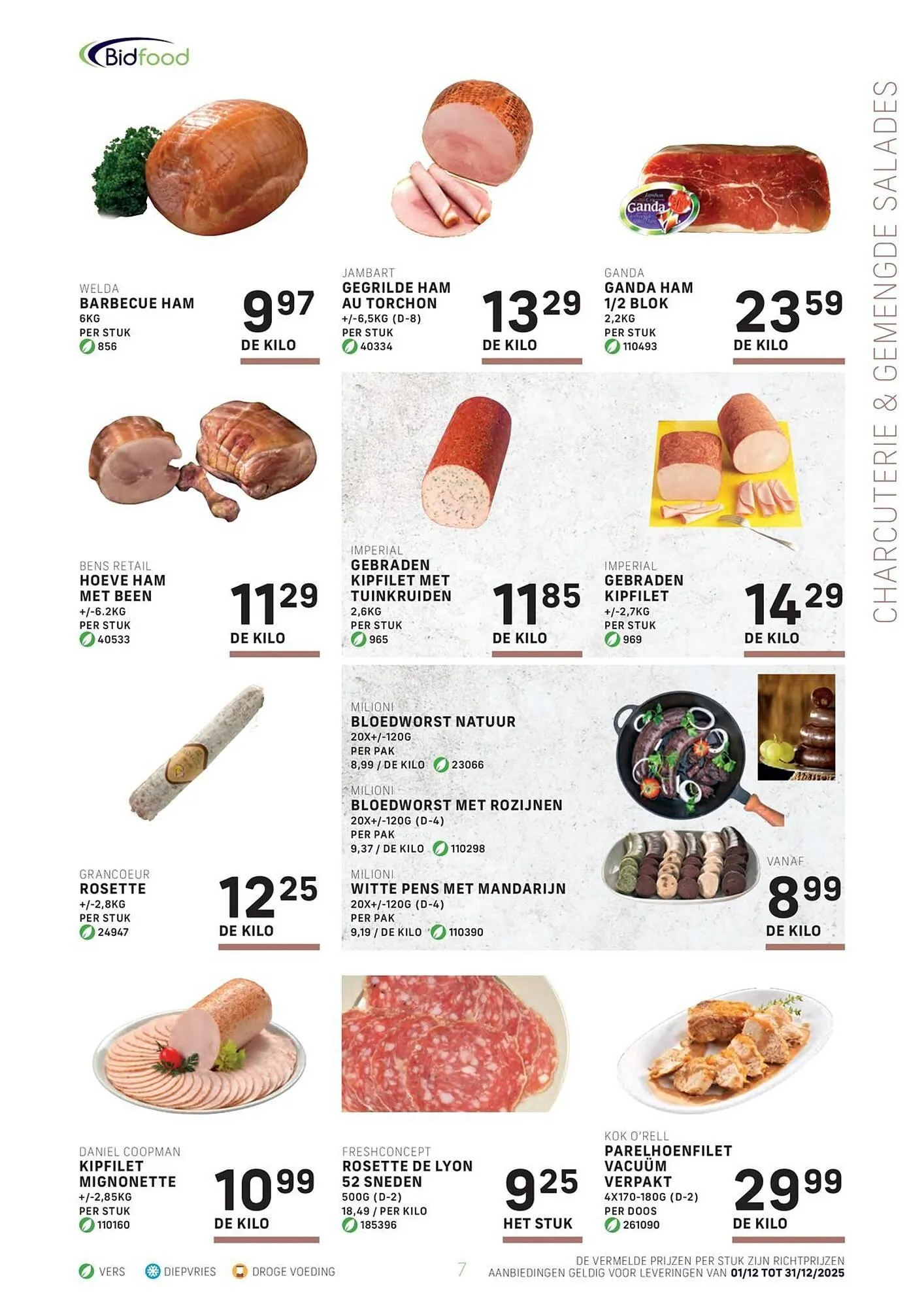 Bidfood magazine van 2 december tot 31 december 2025 - folder pagina 7