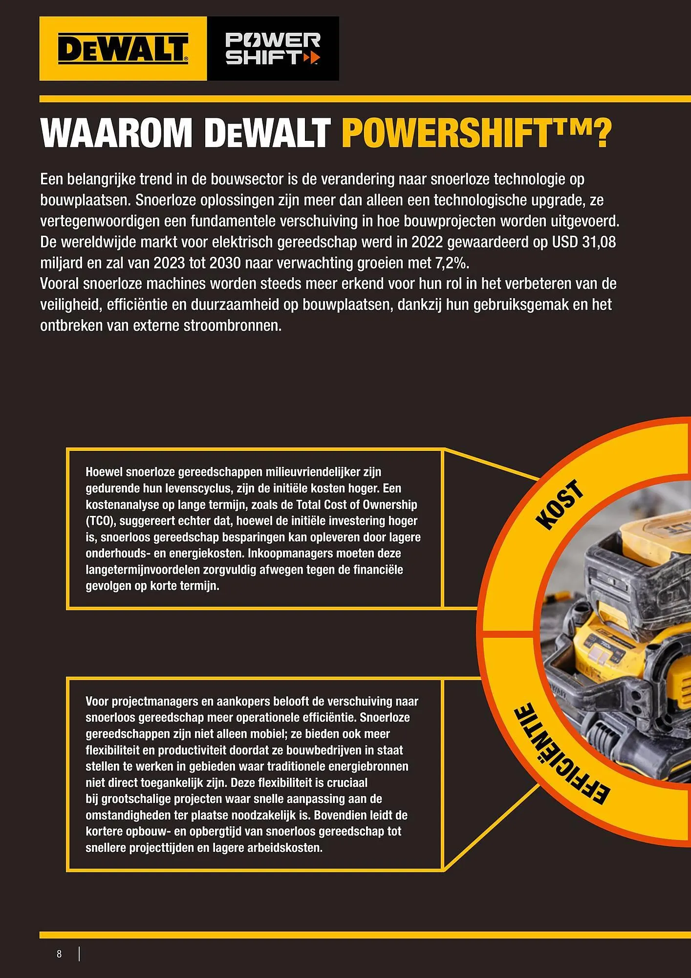 DeWALT folder van 1 september tot 31 december 2025 - folder pagina 8