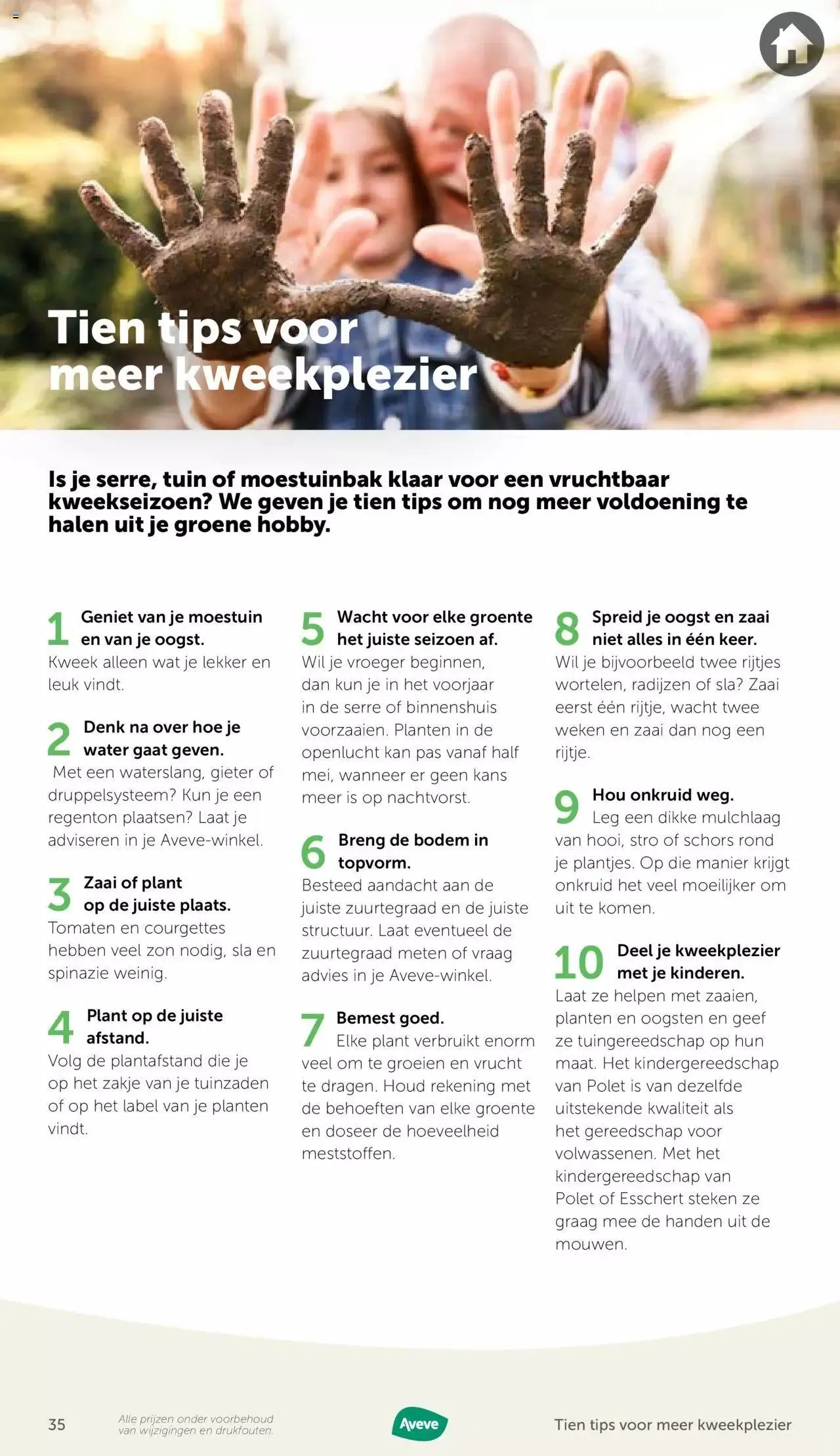 Aveve - Gids kweekplezier van 23 maart tot 31 december 2023 - folder pagina 35