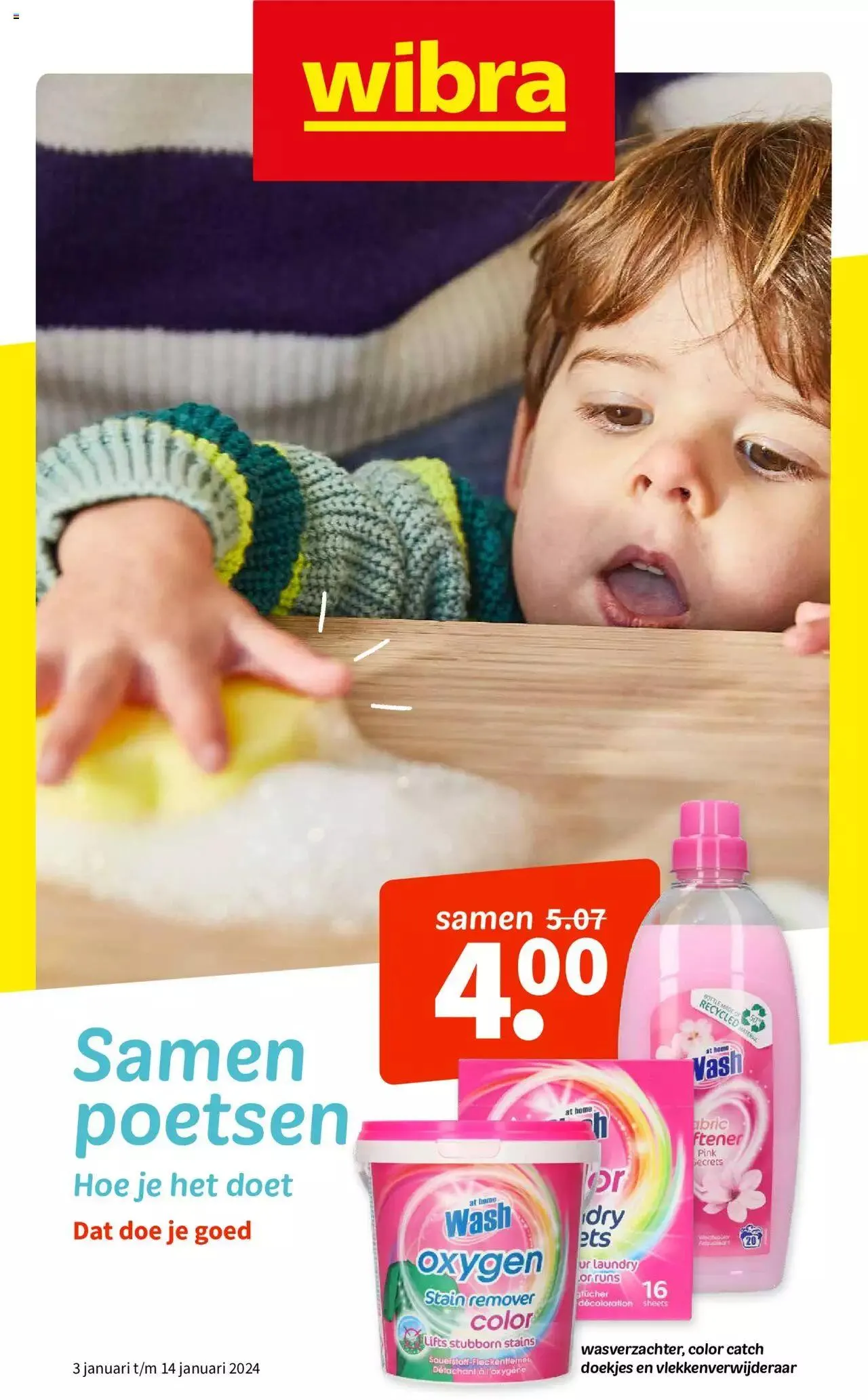 Wibra folder van 14 januari tot 8 januari 2024 - folder pagina 