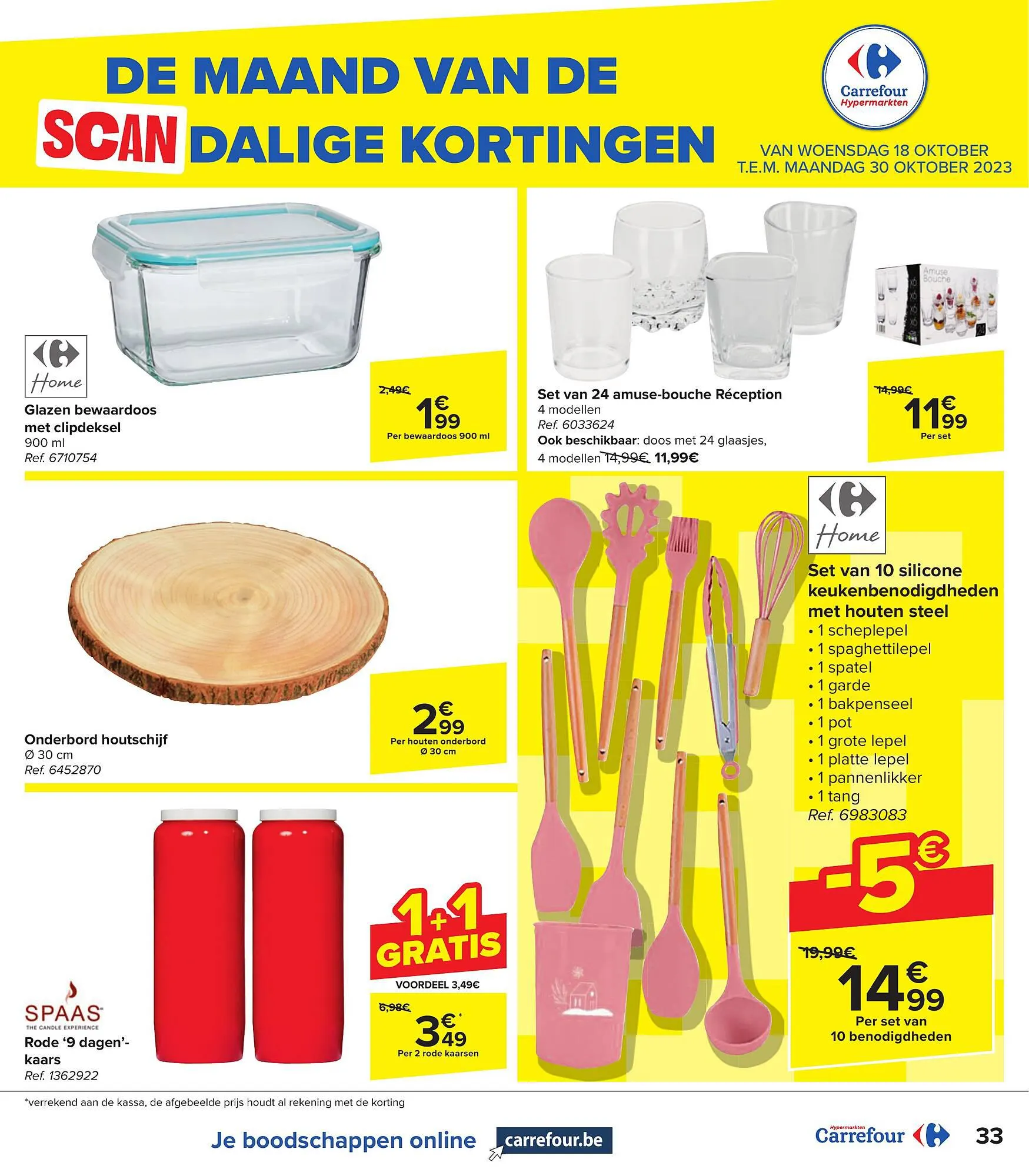Hyper Carrefour Folder van 19 oktober tot 19 oktober 2023 - folder pagina 27
