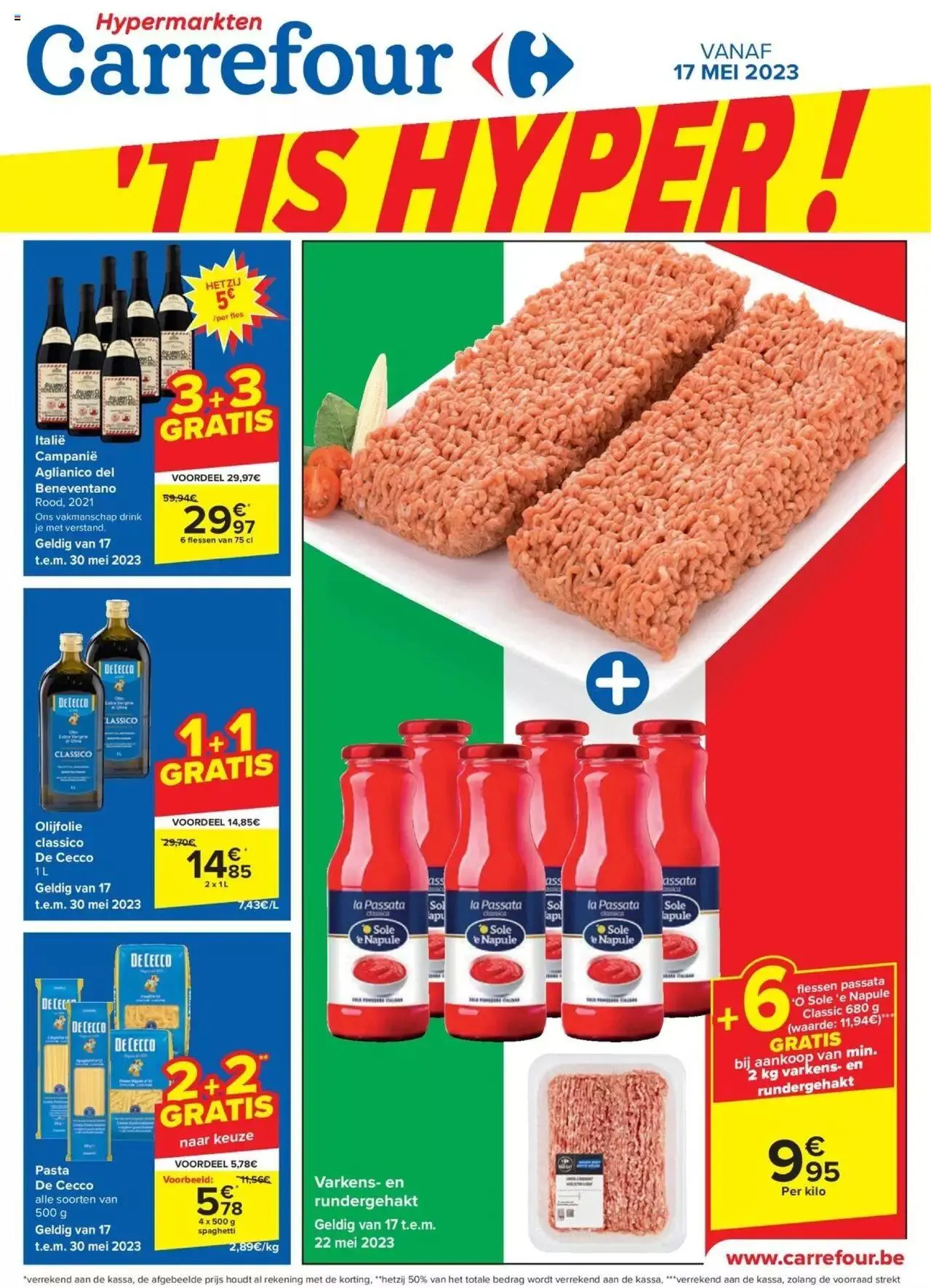 Carrefour folder week 20 van 22 mei tot 31 december 2023 - folder pagina 1