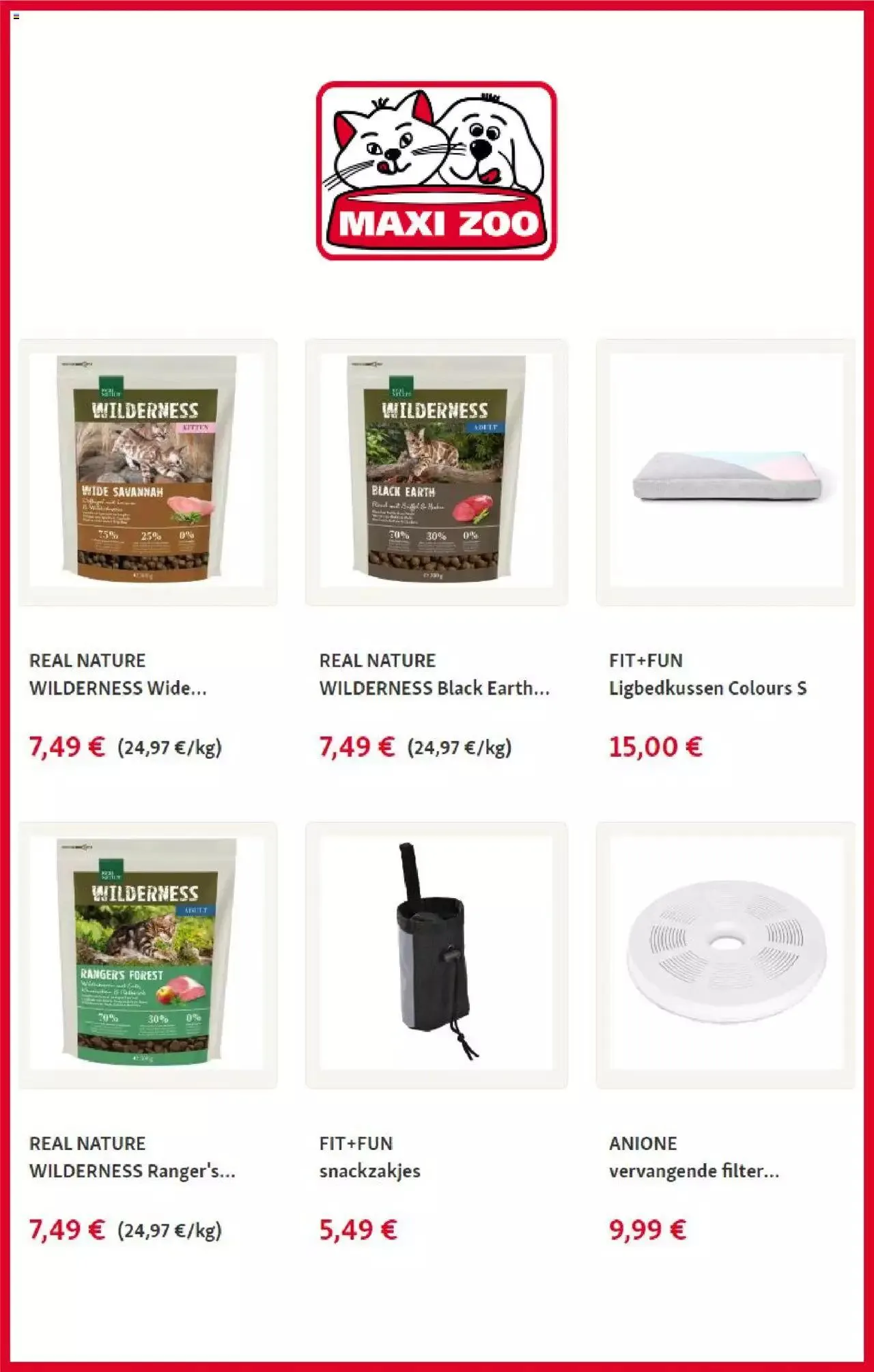 Maxi Zoo folder / publicité van 17 mei tot 31 december 2023 - folder pagina 3