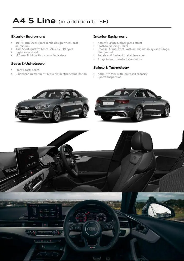 Audi A4 van 9 april tot 9 april 2025 - folder pagina 6