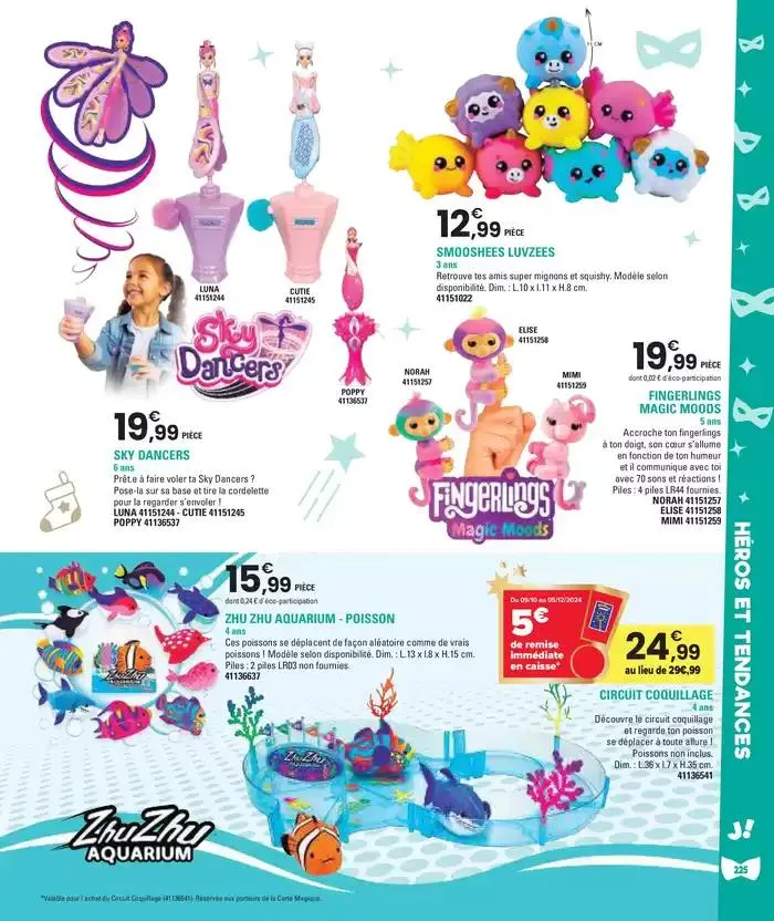 Jouez À L'infin van 29 oktober tot 5 december 2024 - folder pagina 225