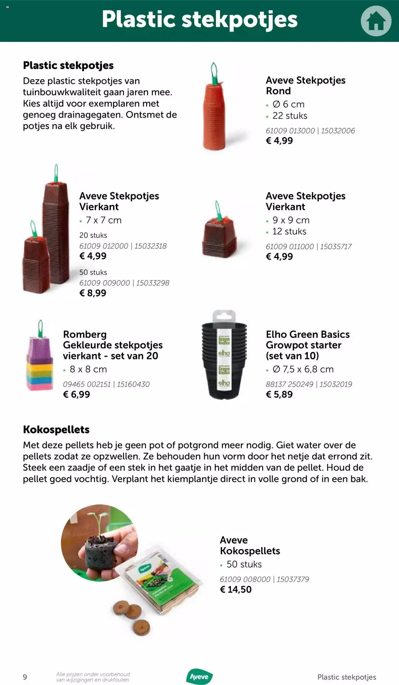 Aveve - Gids kweekplezier van 23 maart tot 31 december 2023 - folder pagina 9