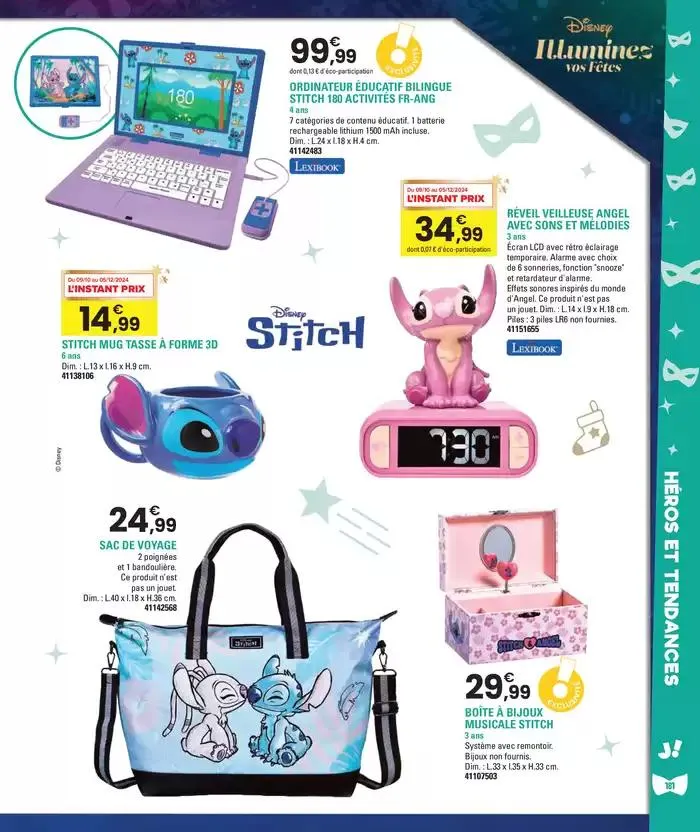 Jouez À L'infin van 29 oktober tot 5 december 2024 - folder pagina 181