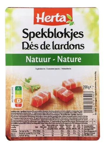 dés de lardons nature