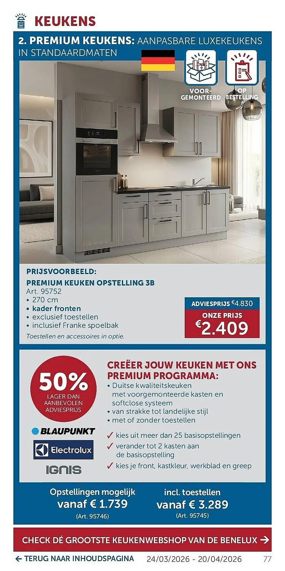 Zelfbouwmarkt folder van 24 maart tot 20 april 2026 - folder pagina 77