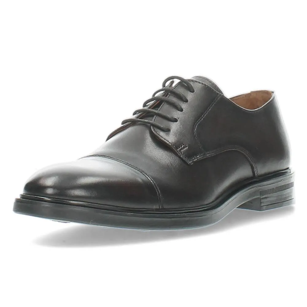 Donkerbruine veterschoenen