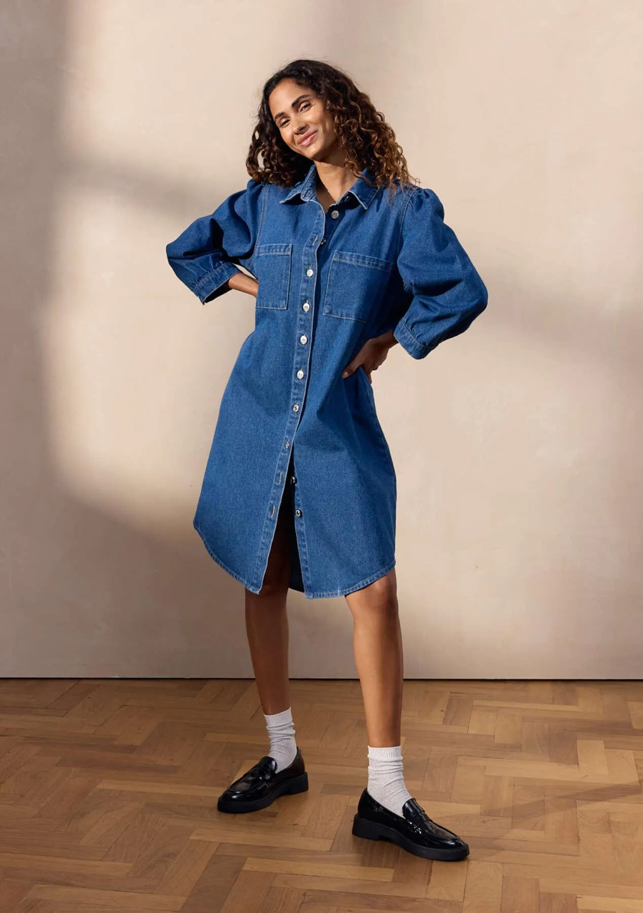 Denim jeans dress