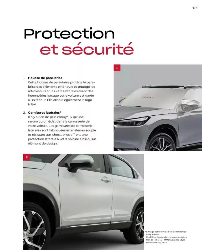 HR-V E:HEV Accessoires van 5 februari tot 5 februari 2026 - folder pagina 13