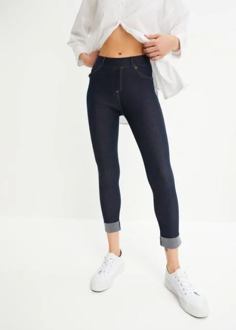 Legging aspect jean