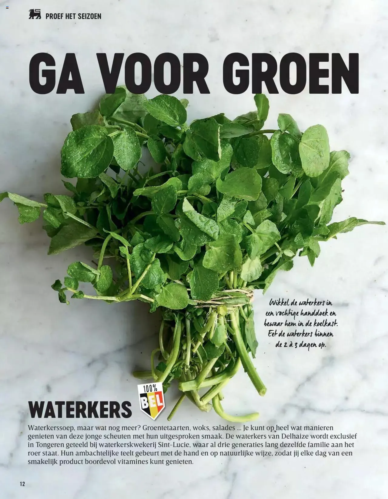Delhaize Magazine N°69 NL van 31 mei tot 31 december 2023 - folder pagina 12
