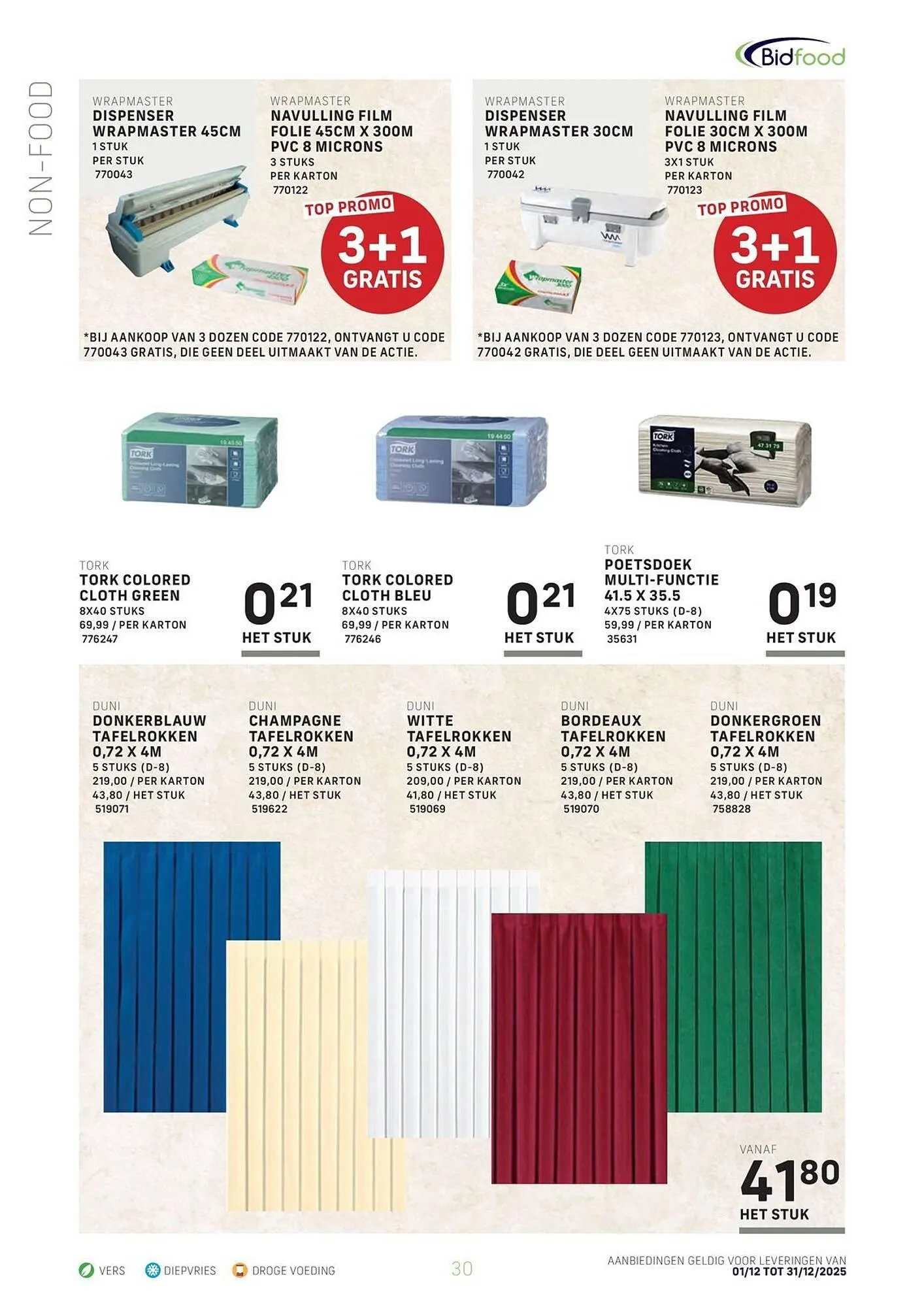 Bidfood magazine van 2 december tot 31 december 2025 - folder pagina 30