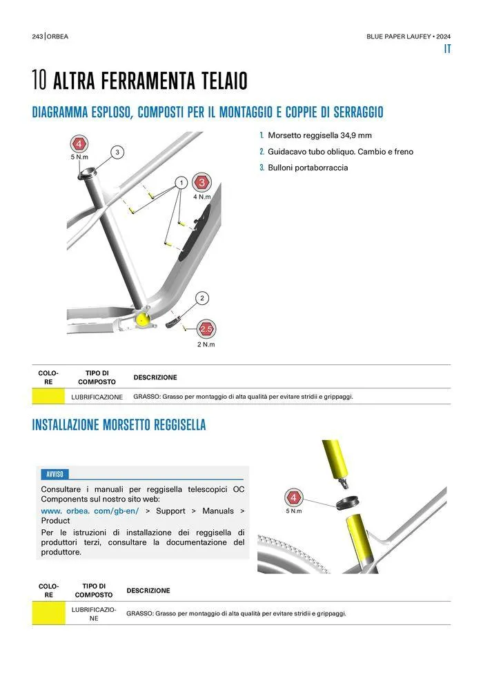 BLUE PAPER LAUFEY 2024 van 25 oktober tot 25 oktober 2024 - folder pagina 243