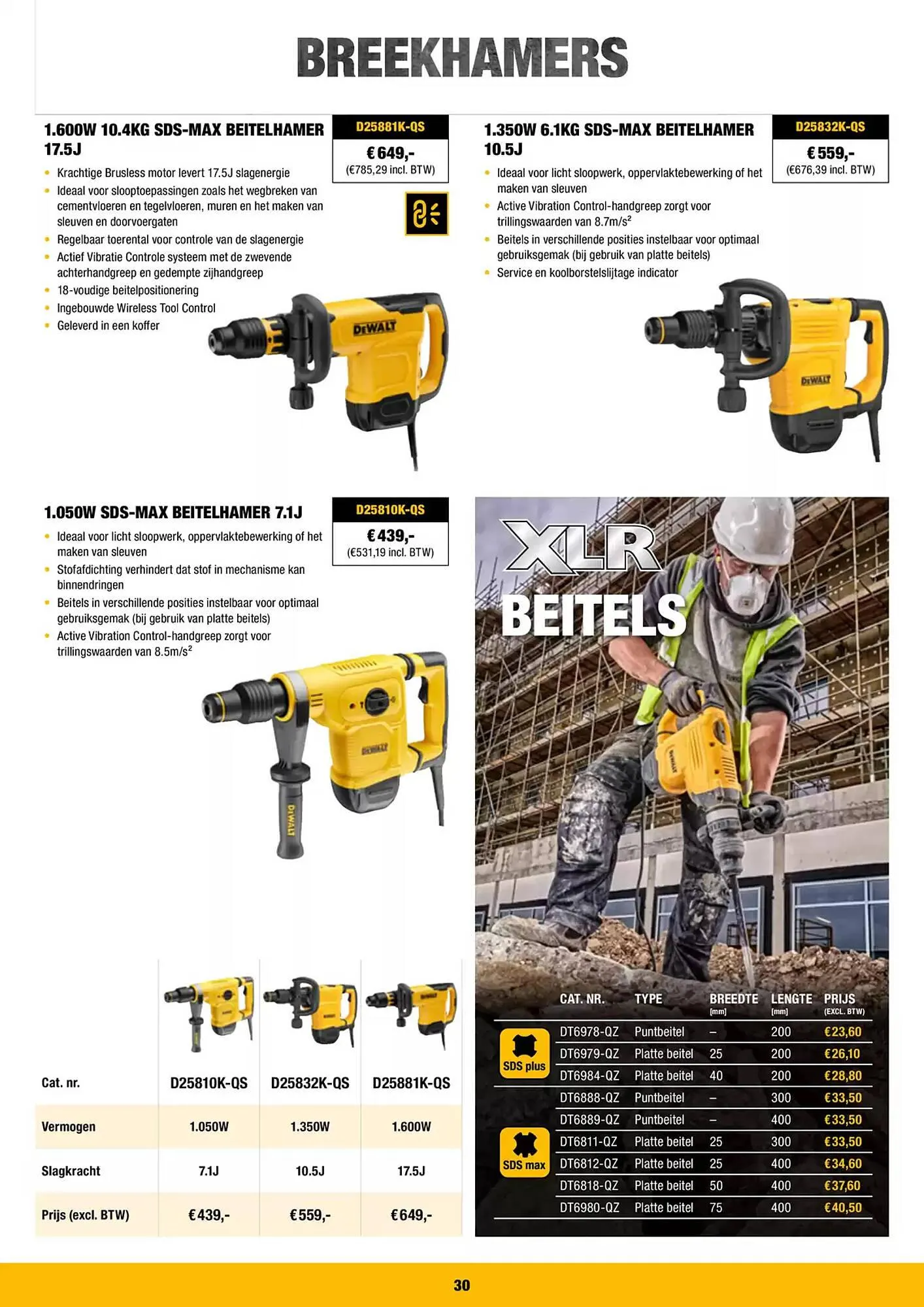 DeWALT folder van 3 februari tot 31 augustus 2025 - folder pagina 30