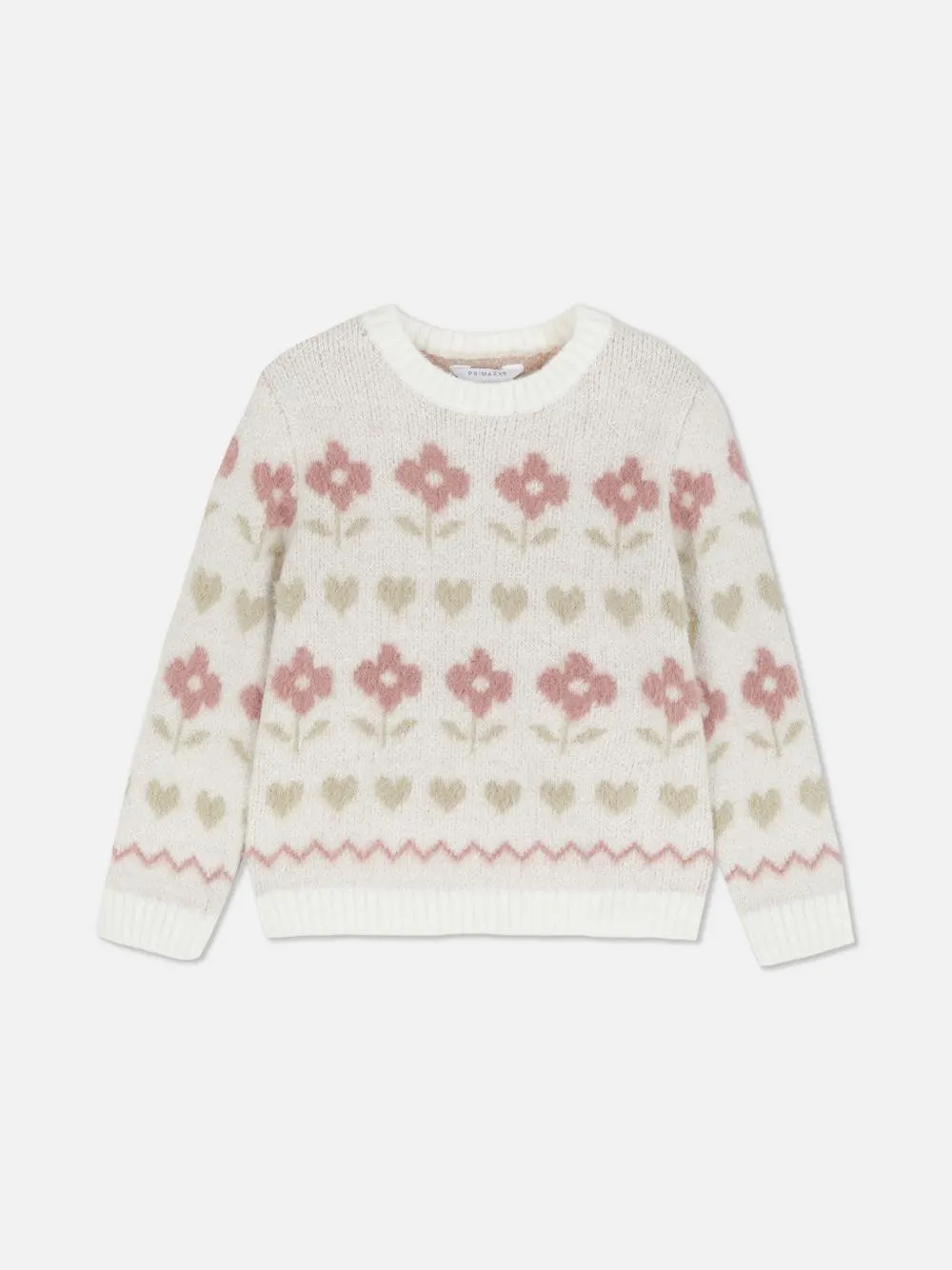 18 mois-8 ans | Pull à motif floral