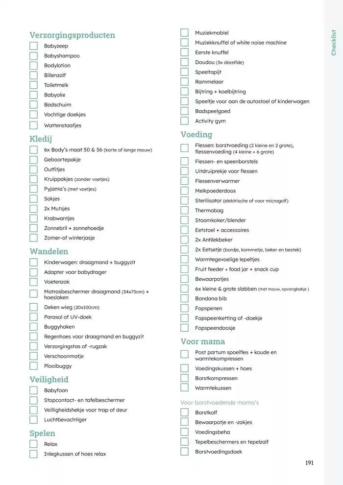 Babycatalogus  van 10 februari tot 31 december 2025 - folder pagina 191