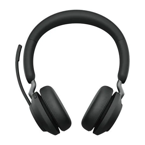 Jabra Evolve2 65, MS Stereo Headset Draadloos Hoofdband Kantoor/callcenter USB Type-C Bluetooth Zwar