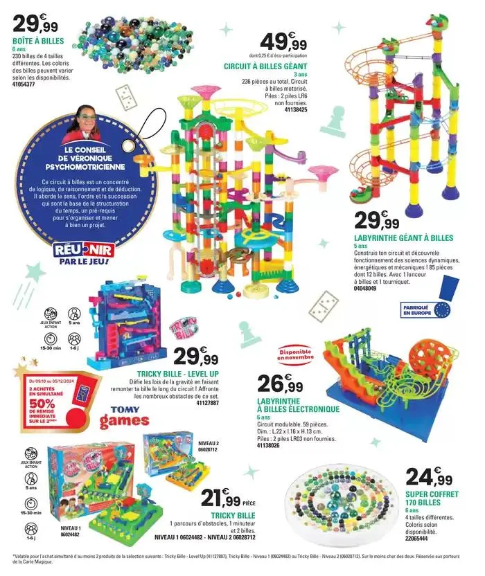 Jouez À L'infin van 29 oktober tot 5 december 2024 - folder pagina 332