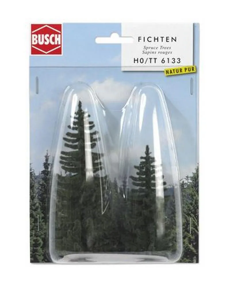 LOT DE 2 SAPINS 90 ET 120 MM