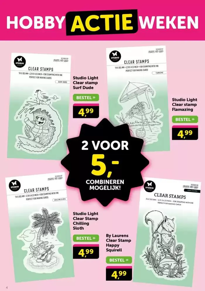 Hobby Weken van 1 februari tot 9 februari 2025 - folder pagina 4