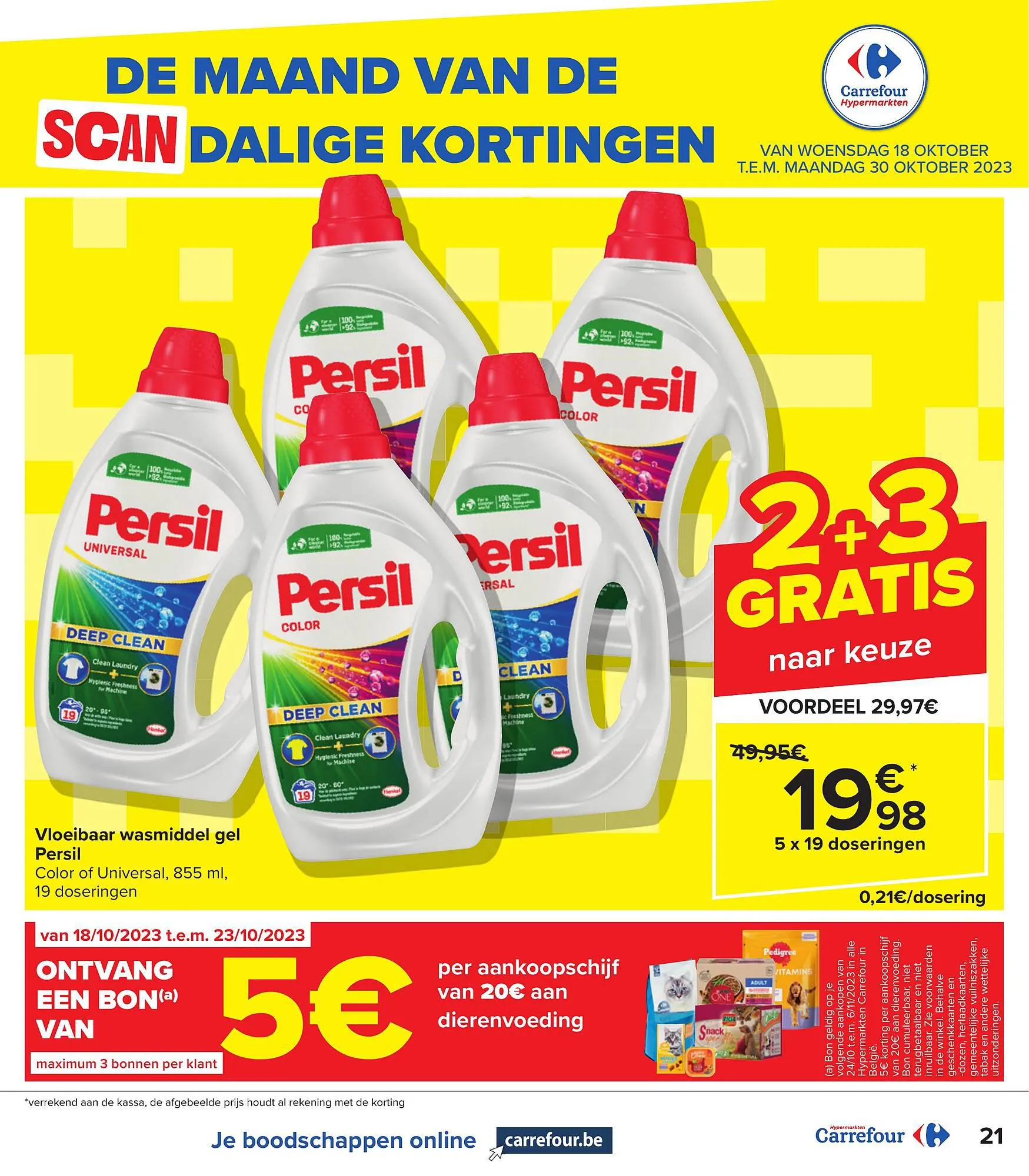 Hyper Carrefour Folder van 19 oktober tot 19 oktober 2023 - folder pagina 17