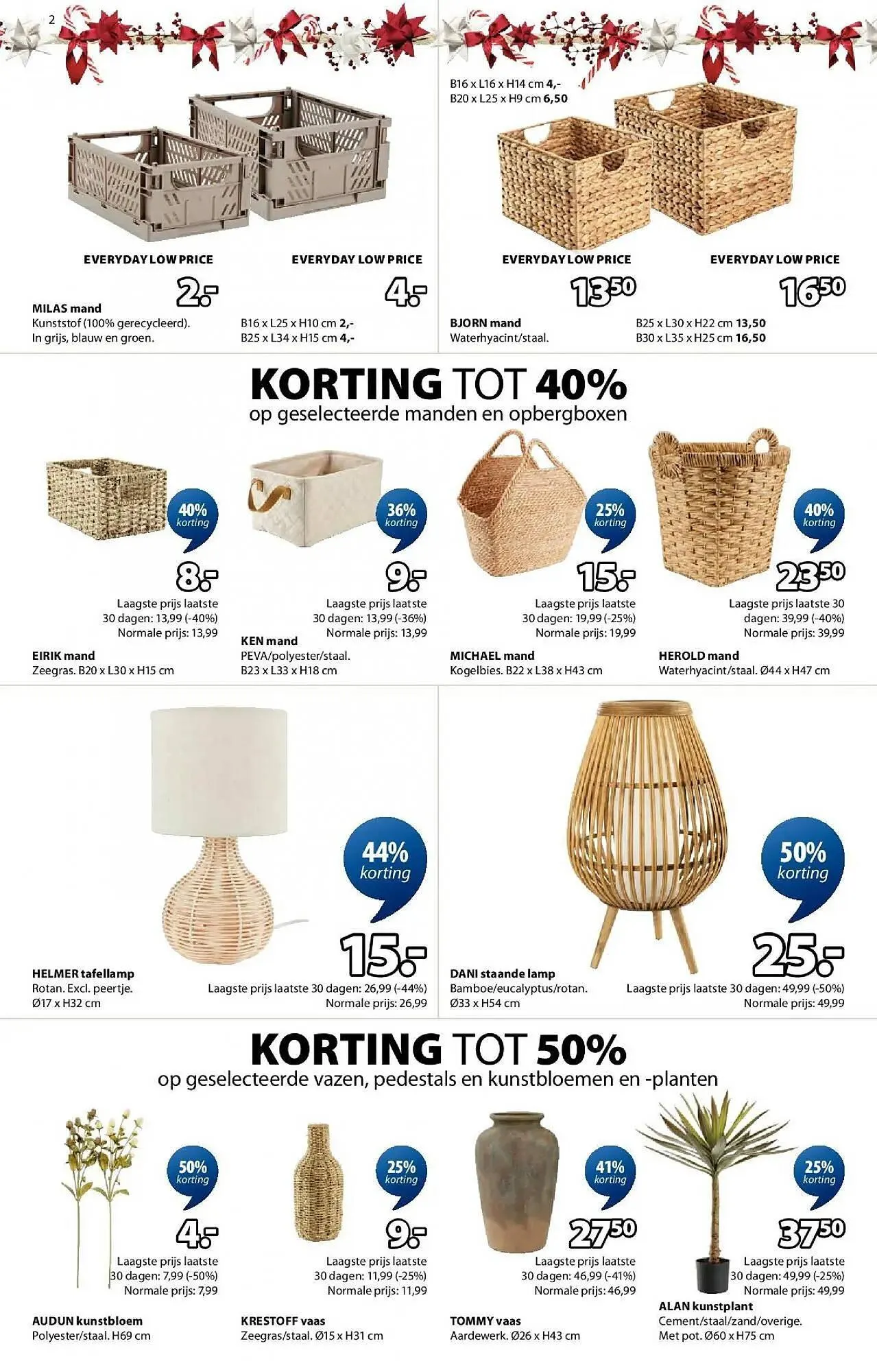 Jysk folder van 7 december tot 1 januari 2026 - folder pagina 2