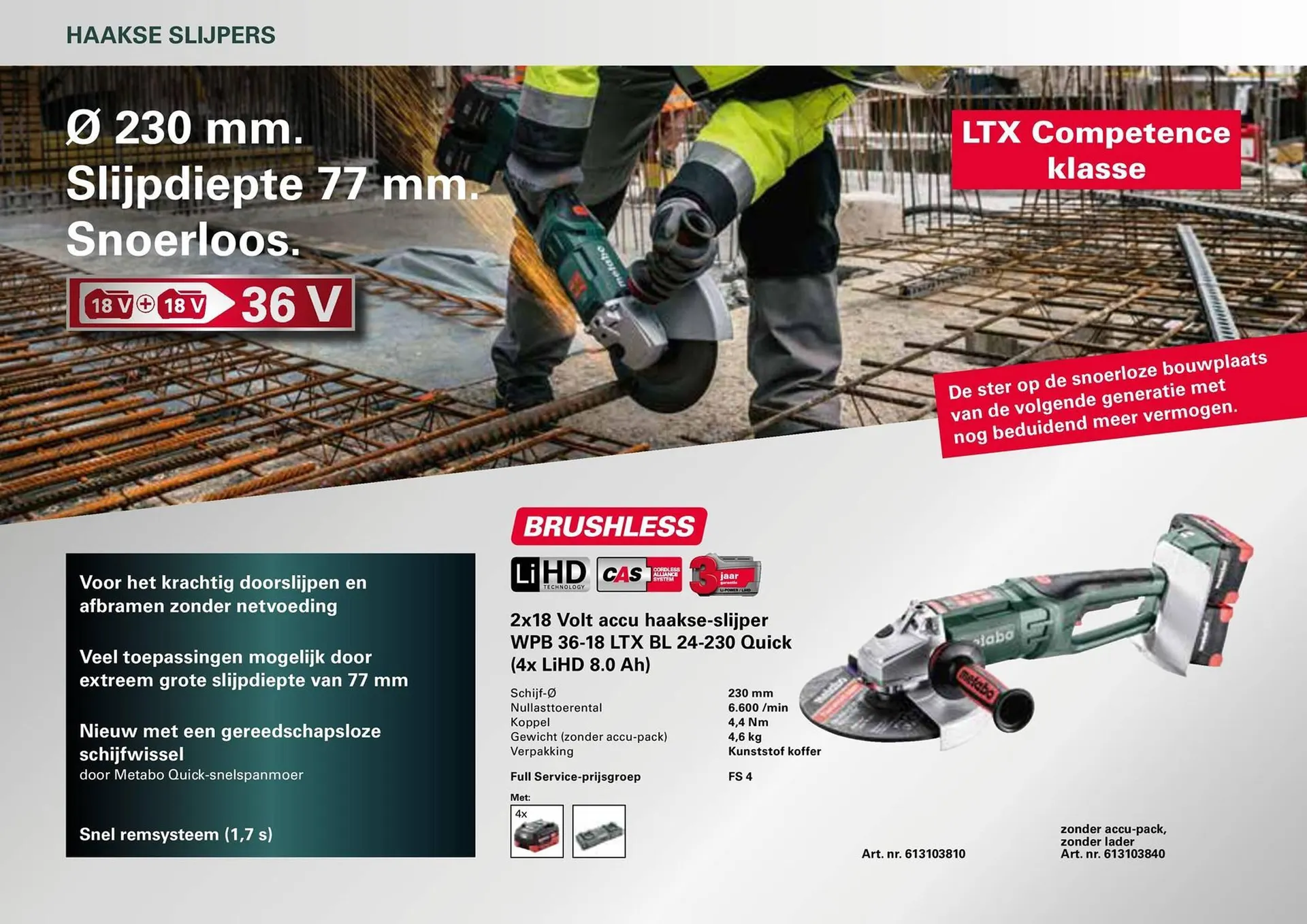 Metabo folder van 7 maart tot 31 december 2024 - folder pagina 34