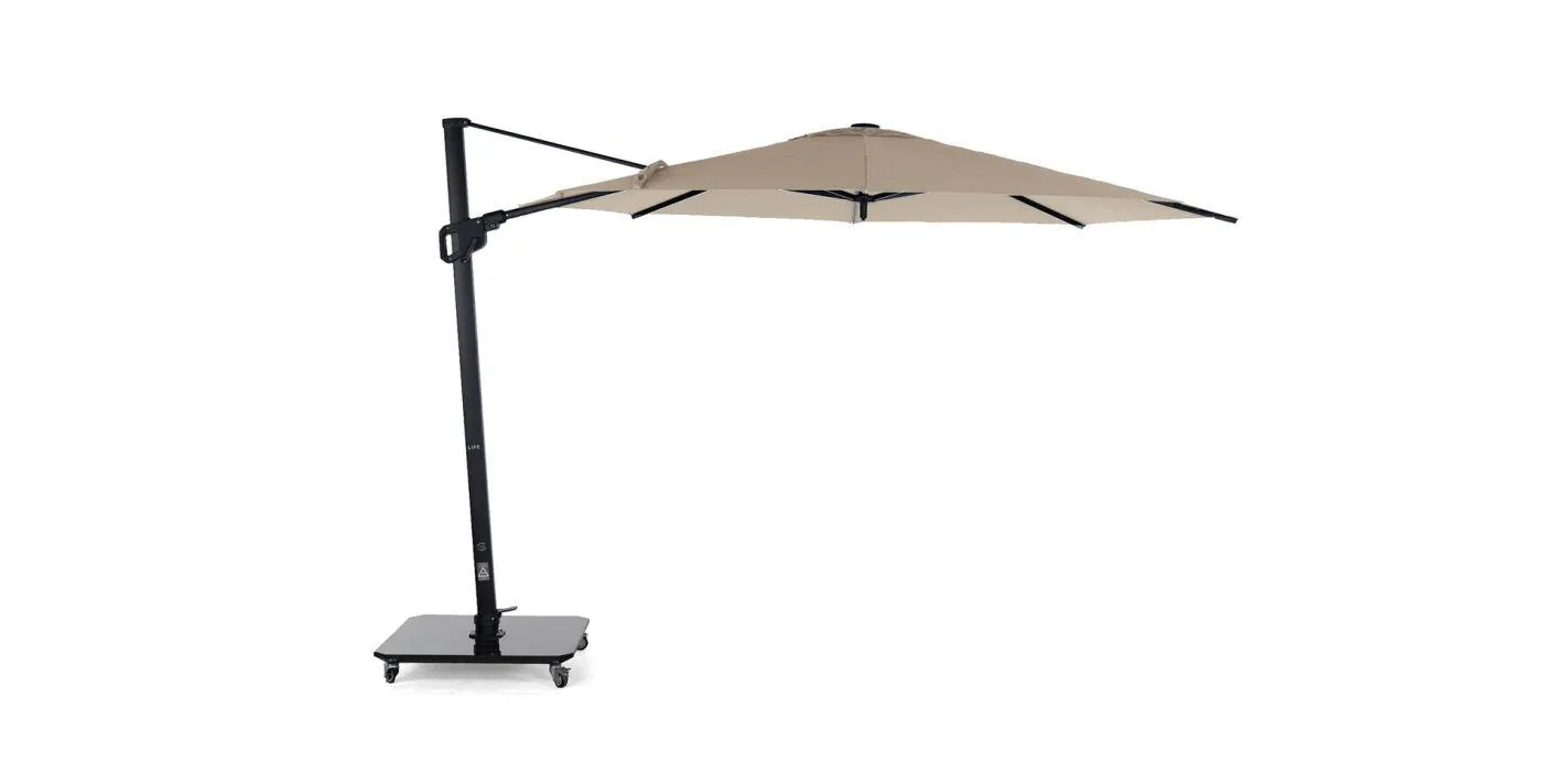 Jasmijn zweefparasol 350 rond