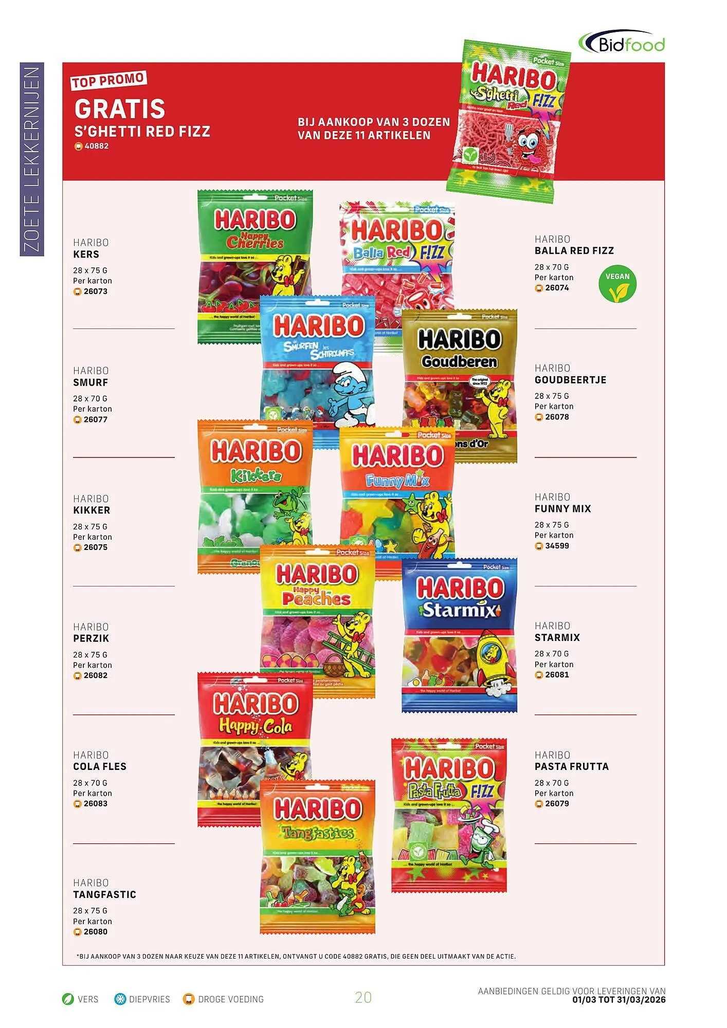 Bidfood folder van 1 maart tot 31 maart 2026 - folder pagina 20
