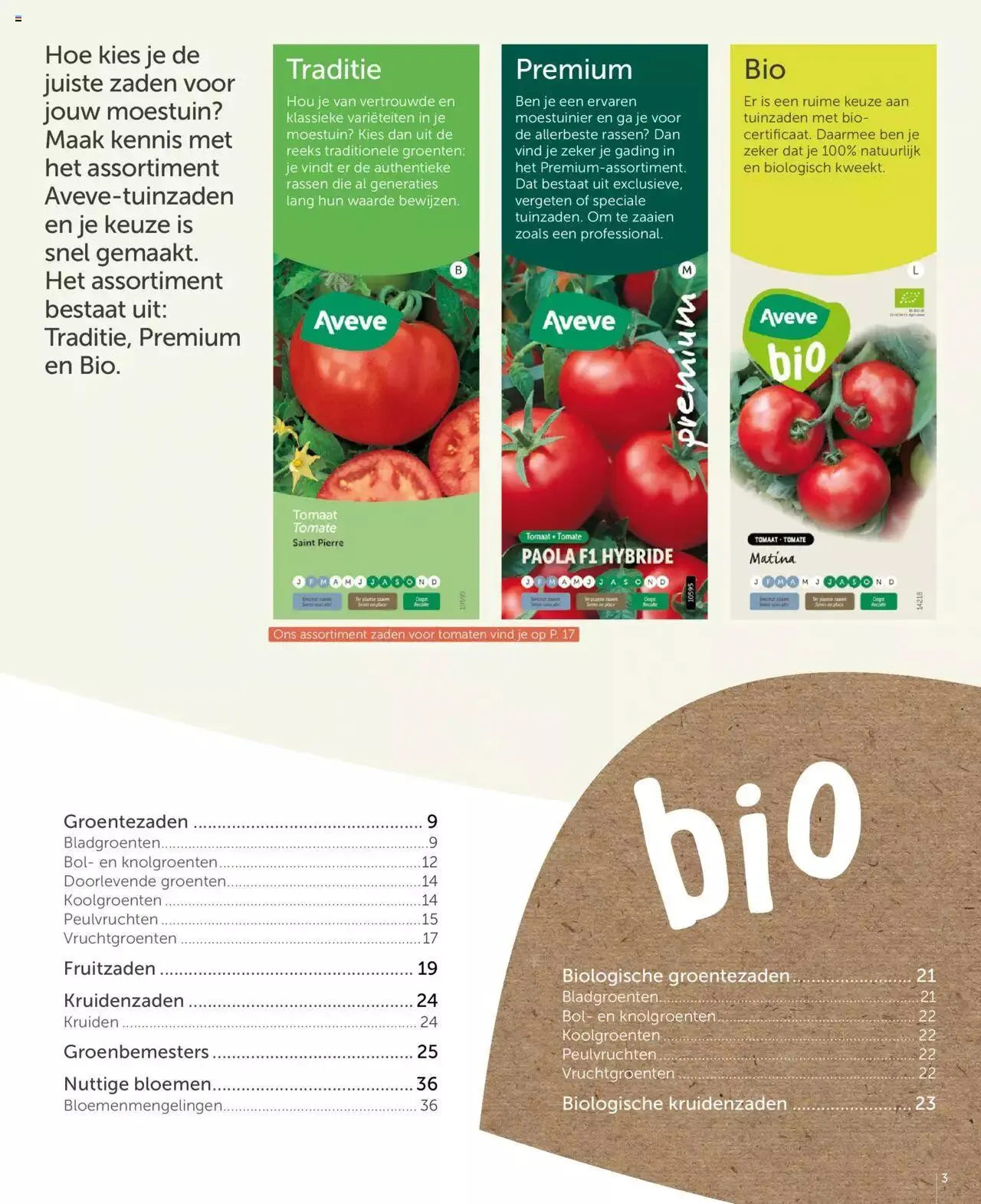 Aveve groente- en kruidengids van 31 december tot 31 december 2023 - folder pagina 3